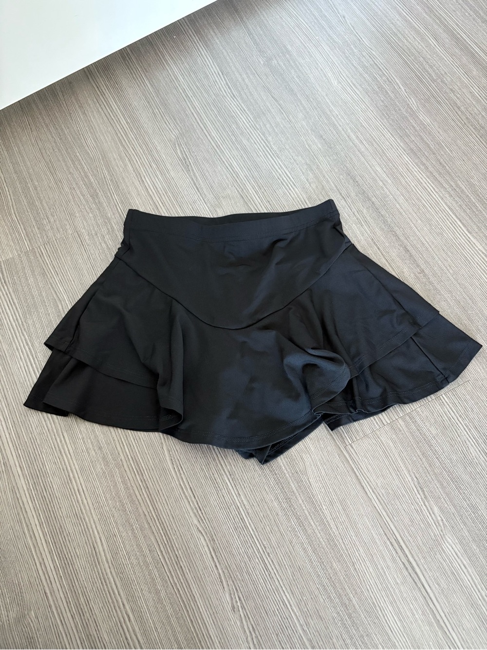 SHEIN Black skirt with built in shorts